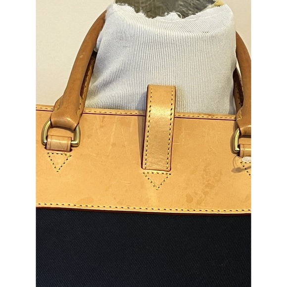 Dooney & Bourke Black and Tan Tote Bag - Picture 9 of 16